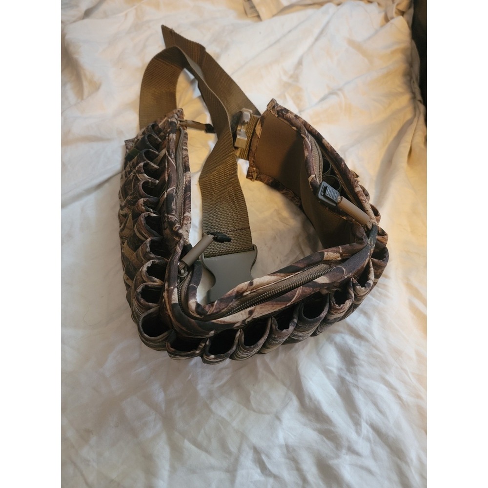 Avery Waterfowl Shell Belt • Realtree Camo • 25 Shell Loops + Storage
